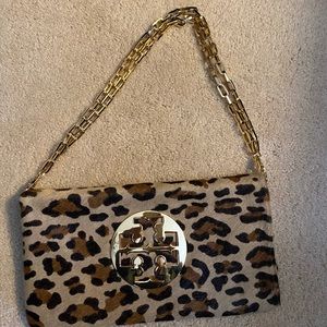 Tory Burch leopard bag